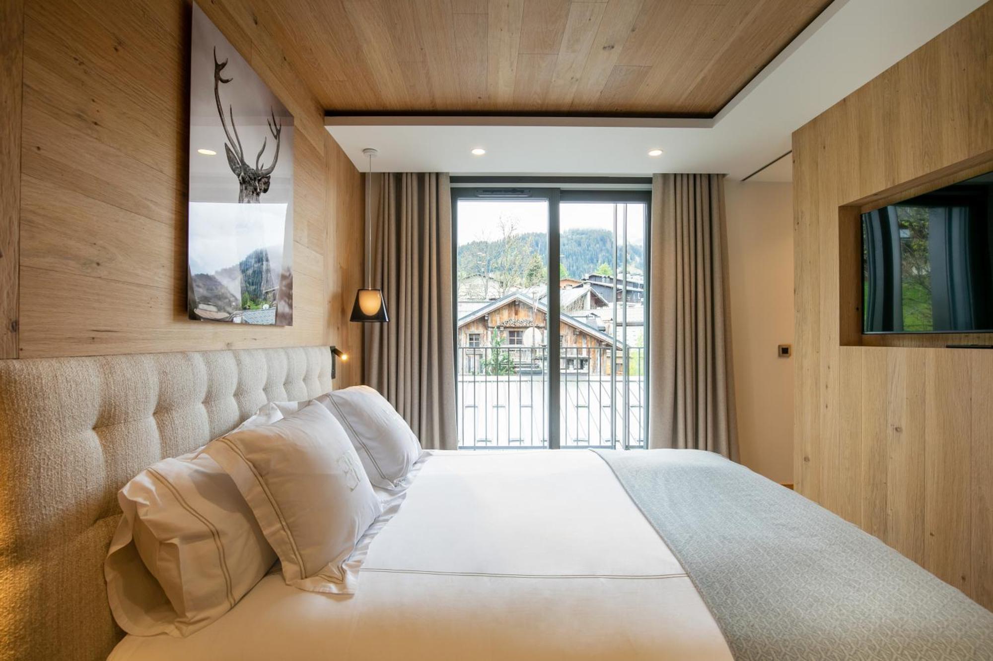 Ecrin Blanc - Appartement Haut De Gamme - Balcon Avec Vue - Centre De Межев Екстер'єр фото