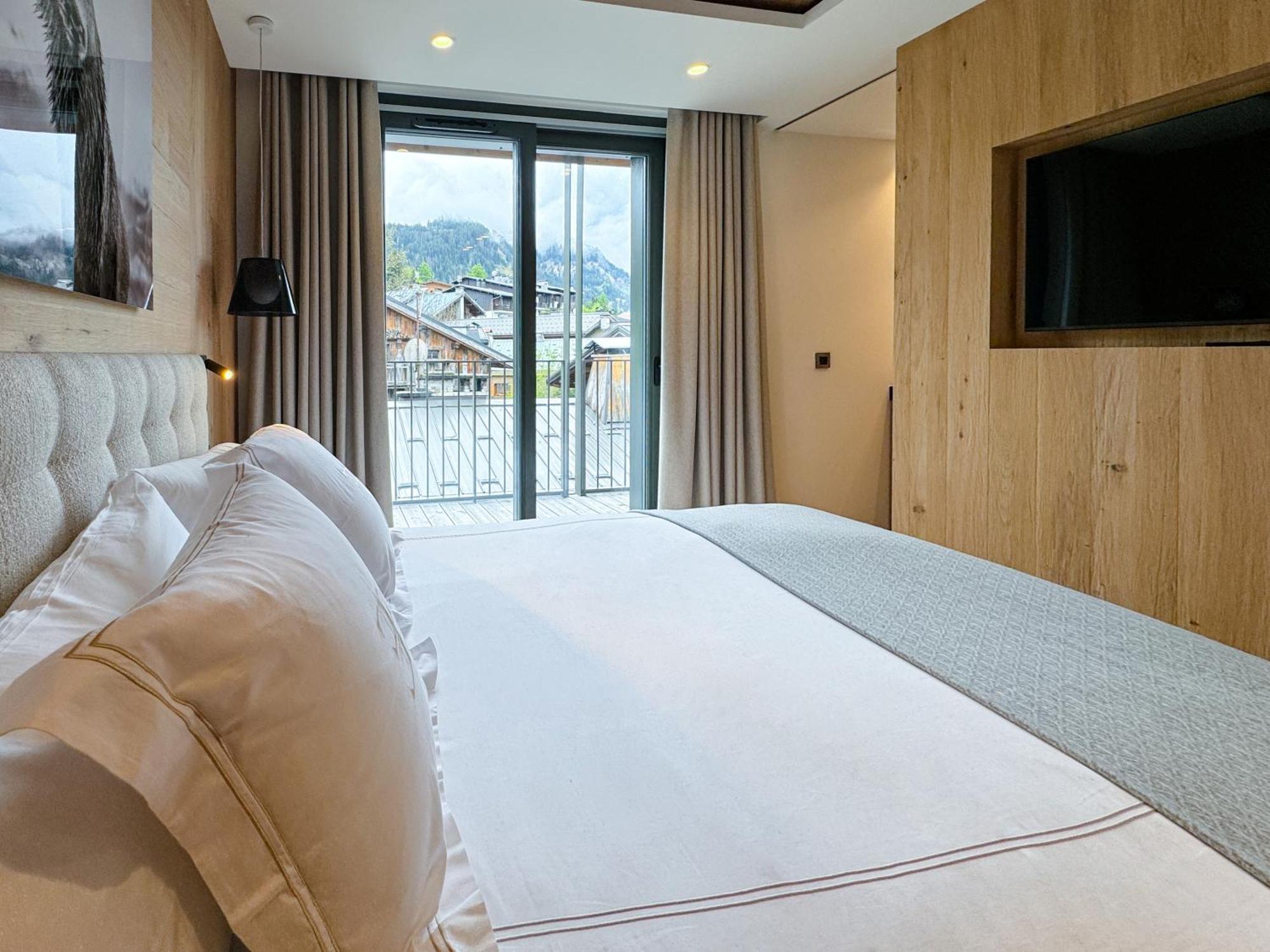 Ecrin Blanc - Appartement Haut De Gamme - Balcon Avec Vue - Centre De Межев Екстер'єр фото